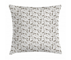 Wild Nature Theme Pillow Cover