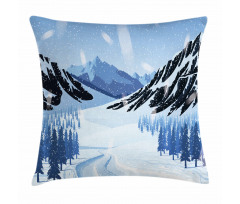 Snowy Highlands Pillow Cover