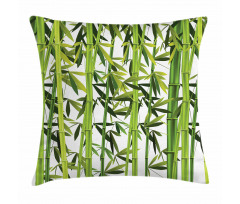 Fresh Green Plants Pillow Cover