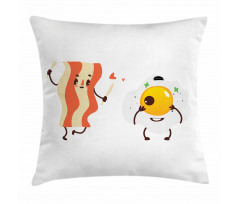 Funny Cartoon Characters Pillow Cover