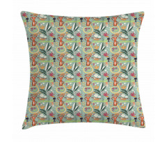 Rain Forest Animals Pillow Cover