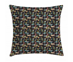 Tropical Island Nature Pillow Cover
