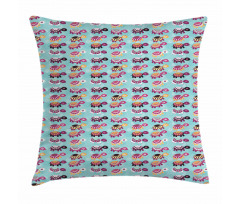 Baby Animals Ethnic Pillow Cover