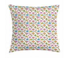 Crab Fish Ladybug Pillow Cover