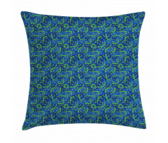 Doodle Lizard Reptile Pillow Cover