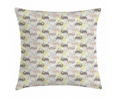 Old Reptiles Pillow Cover