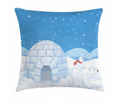 Mom Child Igloo Pillow Cover