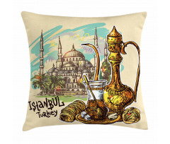 Teapot Sweets Turkish Pillow Cover