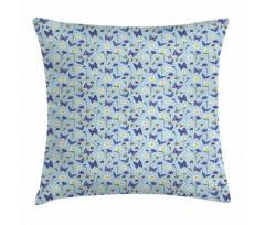 Spring Bees Botany Pillow Cover