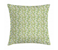 Daisy Floral Garden Pillow Cover