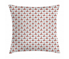 Heart Shaped Bug Forms Pillow Cover