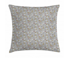 Autumn Forest Leaves Pillow Cover