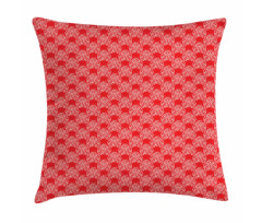 Flower and Heart Wings Pillow Cover