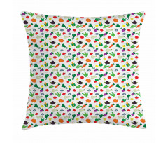 Zucchini Peppers Pillow Cover
