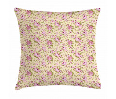 Hydrangeas on Branches Pillow Cover
