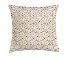 Aquarelle Folaige Petals Pillow Cover