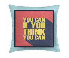 You Can Do It Pillow Cover