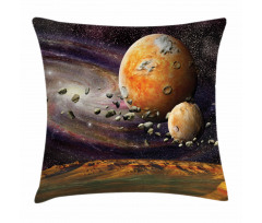 Universe Space Planets Pillow Cover