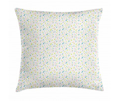 Scribbled Droplet Pillow Cover