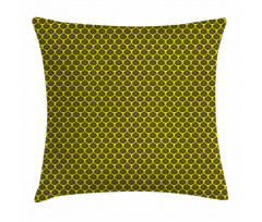 Bumble Bee Honeycomb Ogee Pillow Cover