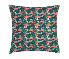 Tropic Nature Wildlife Pillow Cover