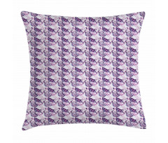 Abstract Exotic Wings Pillow Cover