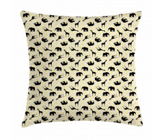 Zoo Animals Spotty Pillow Cover