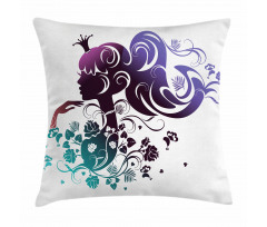 Abstract Portrait Pillow Cover