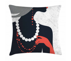 Pearl Necklace Pillow Cover