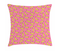 Cartoon Style Bananas Pillow Cover