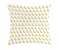 Doodle Exotic Bananas Pillow Cover