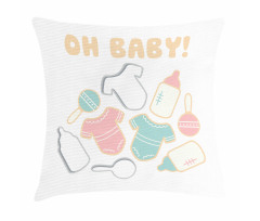 Newborn Infant Bodysuit Pillow Cover
