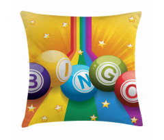 Colorful Balls Rainbow Pillow Cover