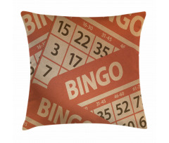 Graphic Game Cards Pile Pillow Cover