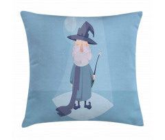 Wizard Magic Wand Pillow Cover