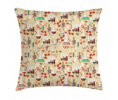Colorful Leaves Pillow Cover