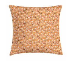 Calendula Florets Pillow Cover