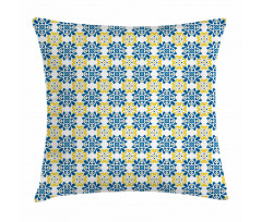 Portuguese Mosaic Tile Pillow Cover