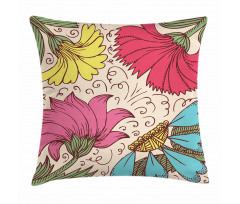 Old Fashioned Artwork Pillow Cover