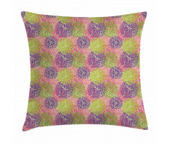 Colorful Fall Flower Pillow Cover