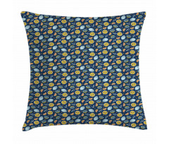 Lemons with Oranges Pillow Cover