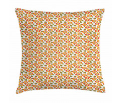 Flowering Plants Botany Pillow Cover