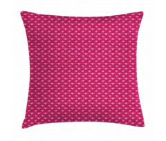 Doodle Pink Love Pillow Cover