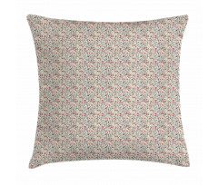 Blooming Rose Tulip Daisy Pillow Cover