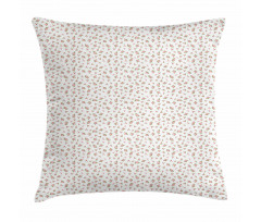 Aquarelle Blossoms Pillow Cover