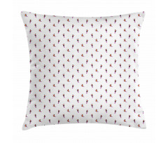 Toucan in Different Poses Pillow Cover