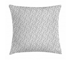 Classic Ivy Swirl Leaf Pillow Cover