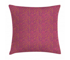 Fish Scale Style Waves Pillow Cover
