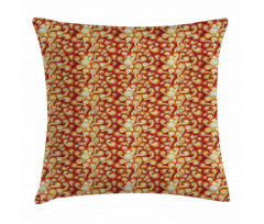 Funky Retro Waves Colorful Pillow Cover