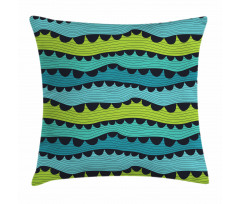 Waves Artwork Pillow Cover